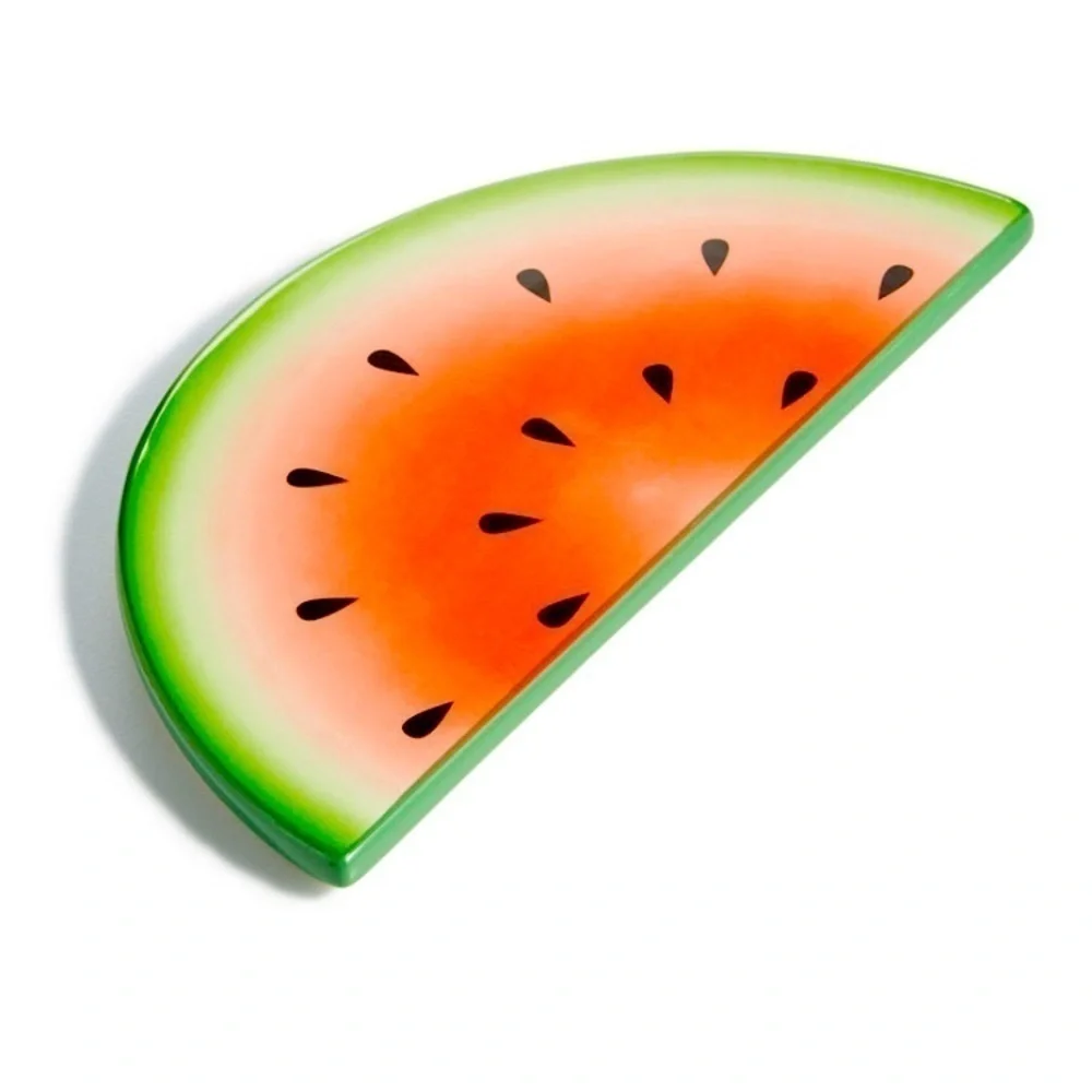 Martha Stewart Watermelon Trivet Eartenware NWT